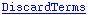 DiscardTerms