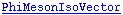 PhiMesonIsoVector