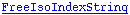 FreeIsoIndexString
