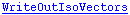 WriteOutIsoVectors