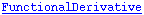 FunctionalDerivative