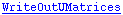 WriteOutUMatrices