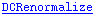 DCRenormalize