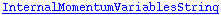 InternalMomentumVariablesString