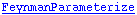 FeynmanParameterize