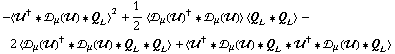 -< ÷„^† '6 ÷s _ μ(÷„) '6 Q _ L >^2 + 1/2 < ÷s _ μ(÷„)^† '6 ÷s _ μ(÷„) > < Q _ L '6 Q _ L > - 2 < ÷s _ μ(÷„)^† '6 ÷s _ μ(÷„) '6 Q _ L '6 Q _ L > + < ÷„^† '6 ÷s _ μ(÷„) '6 Q _ L '6 ÷„^† '6 ÷s _ μ(÷„) '6 Q _ L >