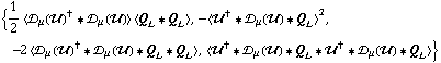 {1/2 < ÷s _ μ(÷„)^† '6 ÷s _ μ(÷„) > < Q _ L '6 Q _ L >, -< ÷„^† '6 ÷s _ μ(÷„) '6 Q _ L >^2, -2 < ÷s _ μ(÷„)^† '6 ÷s _ μ(÷„) '6 Q _ L '6 Q _ L >, < ÷„^† '6 ÷s _ μ(÷„) '6 Q _ L '6 ÷„^† '6 ÷s _ μ(÷„) '6 Q _ L >}