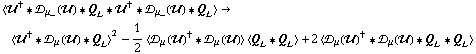 < ÷„^† '6 ÷s _ μ_(÷„) '6 Q _ L '6 ÷„^† '6 ÷s _ μ_(÷„) '6 Q _ L > -> < ÷„^† '6 ÷s _ μ(÷„) '6 Q _ L >^2 - 1/2 < ÷s _ μ(÷„)^† '6 ÷s _ μ(÷„) > < Q _ L '6 Q _ L > + 2 < ÷s _ μ(÷„)^† '6 ÷s _ μ(÷„) '6 Q _ L '6 Q _ L >