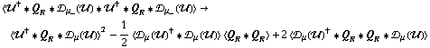 < ÷„^† '6 Q _ R '6 ÷s _ μ_(÷„) '6 ÷„^† '6 Q _ R '6 ÷s _ μ_(÷„) > -> < ÷„^† '6 Q _ R '6 ÷s _ μ(÷„) >^2 - 1/2 < ÷s _ μ(÷„)^† '6 ÷s _ μ(÷„) > < Q _ R '6 Q _ R > + 2 < ÷s _ μ(÷„)^† '6 Q _ R '6 Q _ R '6 ÷s _ μ(÷„) >