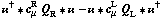 ��^† '6 c _ μ^R Q _ R '6 �� - �� '6 c _ μ^L Q _ L '6 ��^†