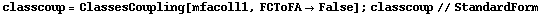 classcoup = ClassesCoupling[mfacoll1, FCToFA -> False] ; classcoup // StandardForm