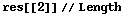 res[[2]] // Length