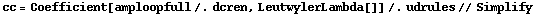 cc = Coefficient[amploopfull /. dcren, LeutwylerLambda[]] /. udrules // Simplify