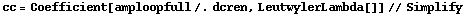 cc = Coefficient[amploopfull /. dcren, LeutwylerLambda[]] // Simplify