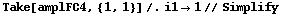 Take[amplFC4, {1, 1}] /. i1 -> 1 // Simplify