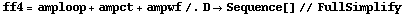 ff4 = amploop + ampct + ampwf /. D -> Sequence[] // FullSimplify