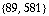 {89, 581}