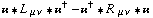 �� '6 L^( ) _ (μ ν) '6 ��^† - ��^† '6 R^( ) _ (μ ν) '6 ��