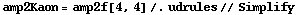 amp2Kaon = amp2f[4, 4] /. udrules // Simplify