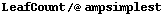 LeafCount /@ ampsimplest