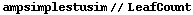 ampsimplestusim // LeafCount