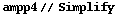 ampp4 // Simplify