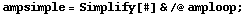 ampsimple = Simplify[#] & /@ amploop ;