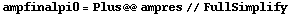 ampfinalpi0 = Plus @@ ampres // FullSimplify
