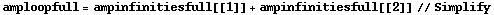 amploopfull = ampinfinitiesfull[[1]] + ampinfinitiesfull[[2]] // Simplify