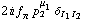 2 i f _ π^(�   ) p _ 2^μ _ 1 δ _ (I _ 1  I _ 2)