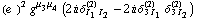 (e^(  ))^2 g^(μ _ 3  μ _ 4) (2 i δ _ (I _ 1 I _ 2)^(2) - 2 i δ _ (3 I _ 1)^(2) δ _ (3 I _ 2)^(2))