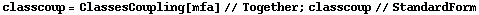 classcoup = ClassesCoupling[mfa] // Together ; classcoup // StandardForm
