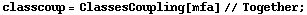 classcoup = ClassesCoupling[mfa] // Together ;