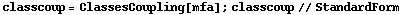 classcoup = ClassesCoupling[mfa] ; classcoup // StandardForm