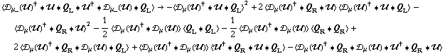 < �s _ μ_(��)^† '6 �� '6 Q _ L '6 ��^† '6 �s _ μ_(��) '6 Q _ L > -> -< �s _ μ(��)^† '6 �� '6 Q _ L >^2 + 2 < �s _ μ(��)^† '6 Q _ R '6 �� > < �s _ μ(��)^† '6 �� '6 Q _ L > - < �s _ μ(��)^† '6 Q _ R '6 �� >^2 - 1/2 < �s _ μ(��)^† '6 �s _ μ(��) > < Q _ L '6 Q _ L > - 1/2 < �s _ μ(��)^† '6 �s _ μ(��) > < Q _ R '6 Q _ R > + 2 < �s _ μ(��)^† '6 Q _ R '6 �s _ μ(��) '6 Q _ L > + < �s _ μ(��)^† '6 �s _ μ(��) > < ��^† '6 Q _ R '6 �� '6 Q _ L > - < �s _ μ(��)^† '6 Q _ R '6 �s _ μ(��) '6 ��^† '6 Q _ R '6 �� >