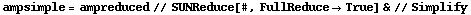ampsimple = ampreduced // SUNReduce[#, FullReduce -> True] & // Simplify