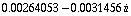 0.002640528224050018`  - 0.003145597181373713` i