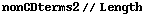 nonCDterms2 // Length