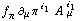 f _ π^(�   ) ∂ _ μ π^( ) _ �^i _ 1 A^( ) _ μ^i _ 1