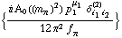 {(i A _ 0  ( (m _ π^(�   ))^2 ) p _ 1^μ _ 1 δ _ (i _ 1 i _ 2)^(2))/(12 π^2 f _ π^(�   ))}