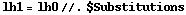 lh1 = lh0 //. $Substitutions