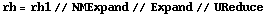 rh = rh1 // NMExpand // Expand // UReduce