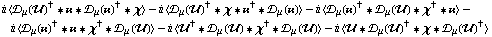 i < �s _ μ(��)^† '6 �� '6 �s _ μ(��)^† '6 χ > - i < �s _ μ(��)^† '6 χ '6 ��^† '6 �s _ μ(��) > - i < �s _ μ(��)^† '6 �s _ μ(��) '6 χ^† '6 �� > - i < �s _ μ(��)^† '6 �� '6 χ^† '6 �s _ μ(��) > - i < ��^† '6 �s _ μ(��) '6 χ^† '6 �s _ μ(��) > - i < �� '6 �s _ μ(��)^† '6 χ '6 �s _ μ(��)^† >