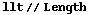 llt // Length