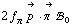 2 f _ π^(�   ) Overscript[p^( ), ->] &middot; Overscript[π^( ), ->] !, _ 0^(  )