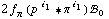 2 f _ π^(�   ) (p^( )^i _ 1 '6 π^( )^i _ 1) !, _ 0^(  )