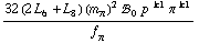 (32 (2 L _ 6^(  ) + L _ 8^(  )) (m _ π^(�   ))^2 !, _ 0^(  ) p^( )^k1 π^( )^k1)/f _ π^(�   )