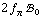 2 f _ π^(�   ) !, _ 0^(  )