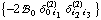 {-2 !, _ 0^(  ) δ _ (0 i _ 1)^(2) δ _ (i _ 2 i _ 3)^(2)}
