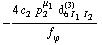 -(4 c _ 2^(  ) p _ 2^μ _ 1 d _ (6 I _ 1 I _ 2)^(3))/f _ ϕ^(�   )